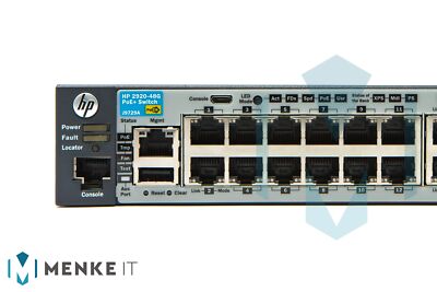 HP Switch 2920-48G-PoE+ 48p Gigabit PoE+ J9729A