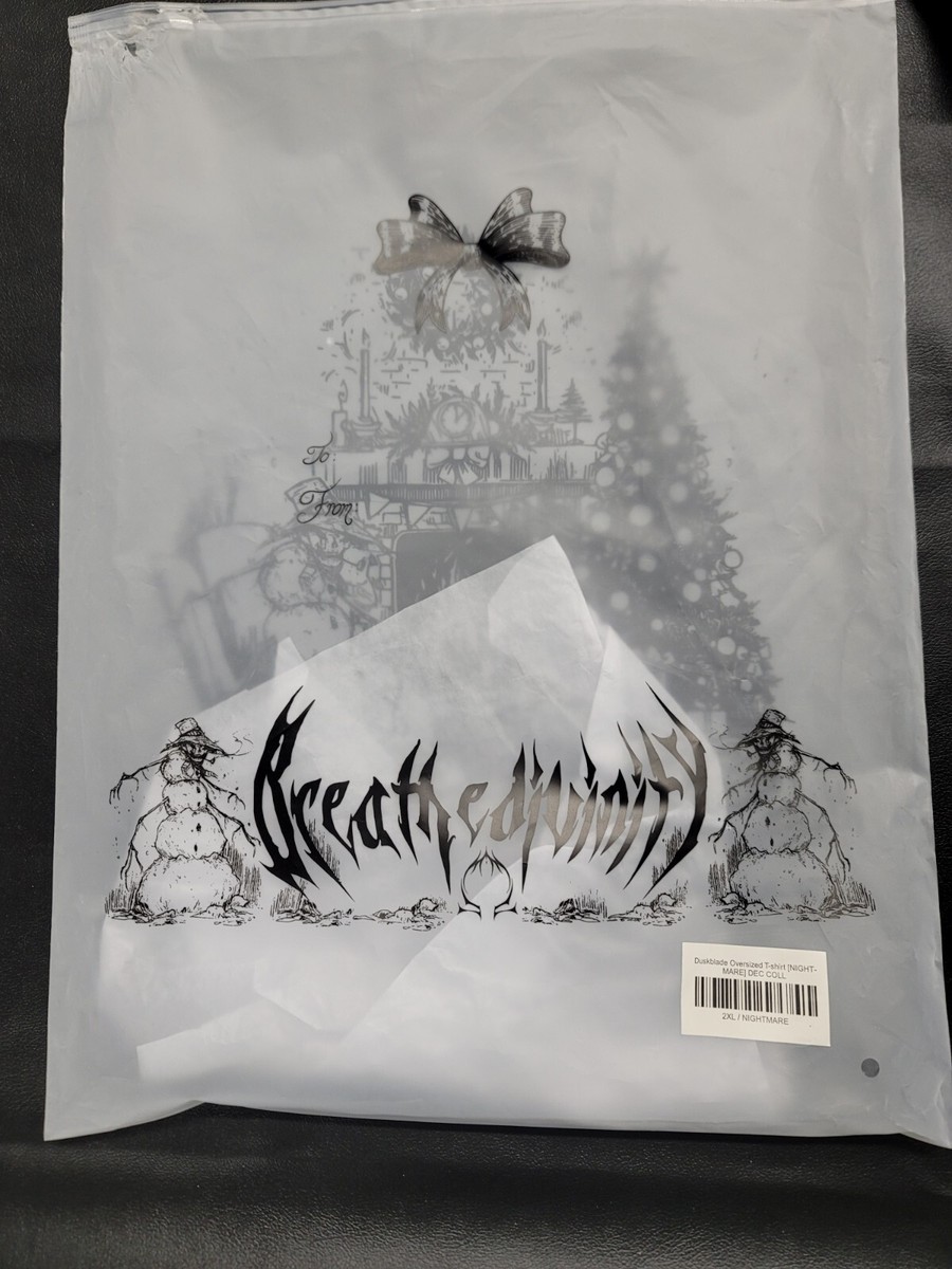 NEW Breathe Divinity Duskblade Oversized T-Shirt (NIGHTMARE) Size
