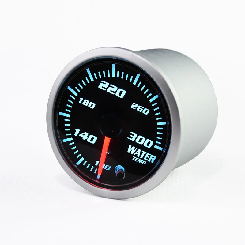 Универсальный металлический светодиодный датчик температуры воды 2 дюйма 52 мм 100–300 по Фаренгейту 7 цветов - Изображение 3 из 4