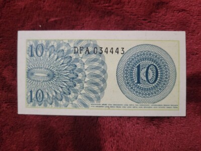 Bank Indonesia 10 Sepuluh Sen 1964 note | eBay