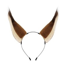 Plush Squirrel Ear Hairhoop Roleplay Headband Character Props Headwear Daily Use