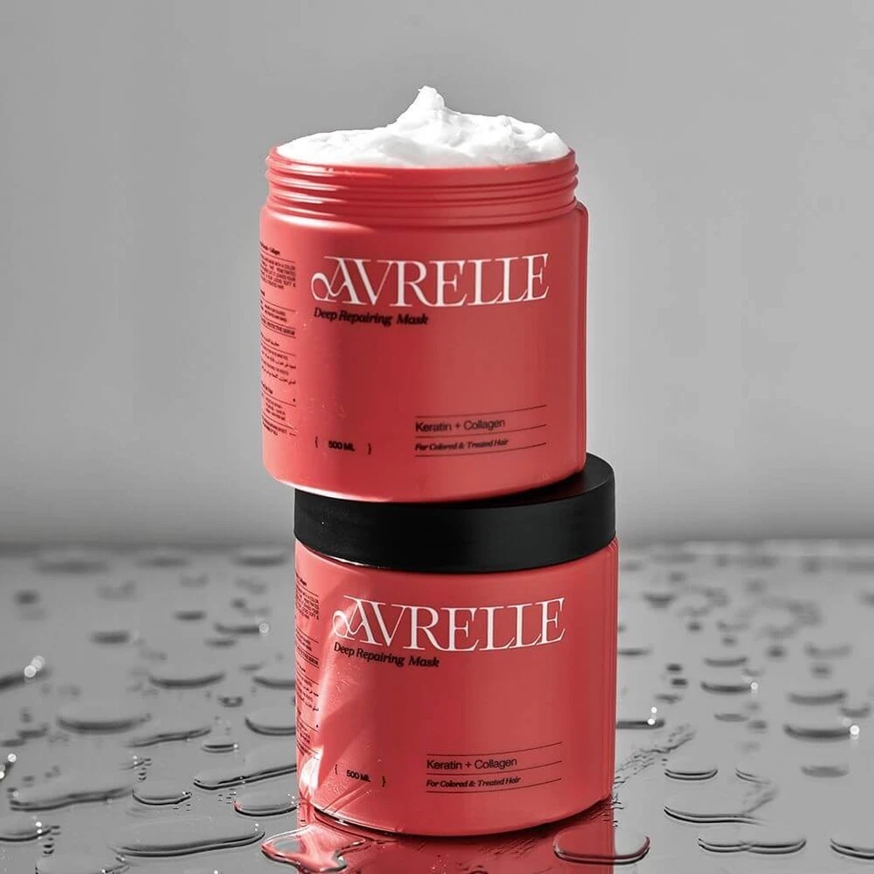 Avrelle Deep Moisturizing Mask With Keratin &Collagen For Colored& Treated Hair - Image 2 of 2
