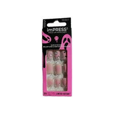 Kiss Impress Halloween Press-on Pink/Ghost/Bat Manicure Nails - Bad Bone (1)