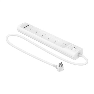 TP-Link - Tapo P316M Smart Power Strip with 6 Individually Controlled Smart O...