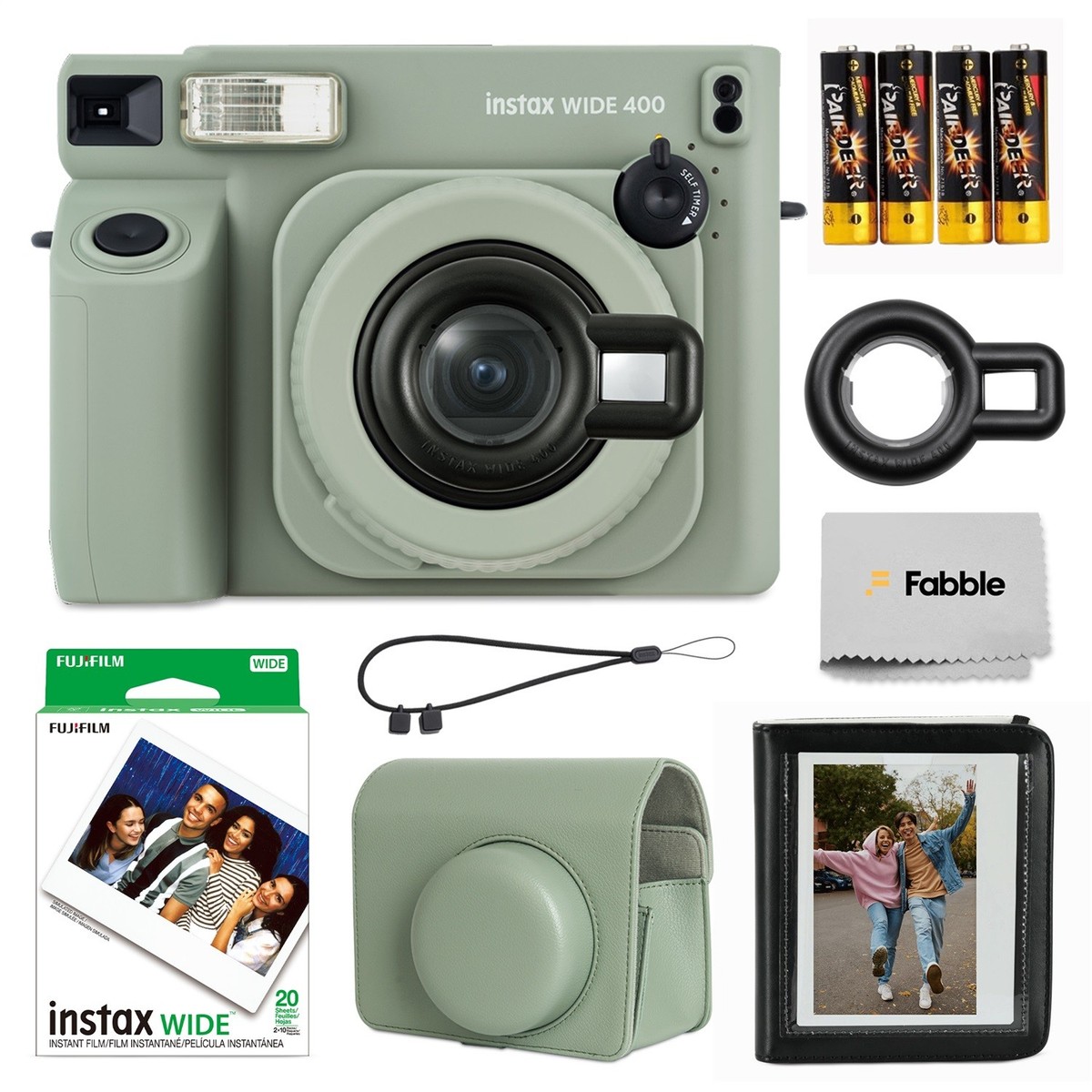 FUJIFILM instax WIDE 400 Instant Film Camera Bundle | eBay