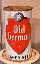 1958 OLD GERMAN FLAT TOP BEER CAN GRACE BROTHERS SANTA ROSA CALIFORNIA