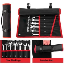 Flex Head Ratcheting Wrench Set SAE & Metric Combination 72 Teeth Ratchet Set