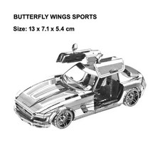 3D Metal Car Puzzle Kit - Challenging  Engaging DIY Experience