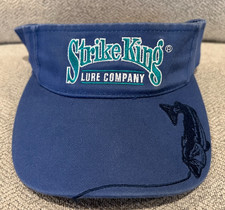 Strike King Lure Company Visor Blue