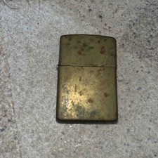 Zippo Brass Vintage Collectible Lighter Made in USA Bradford PA Classic Design