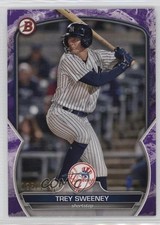 2023 Bowman Prospects Purple Pattern 125/199 Trey Sweeney #BP-119 11wa