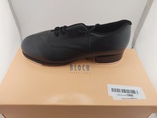 Bloch Womens Respect Leather Low Top Lace Up Ballet  Dance Black Size 7