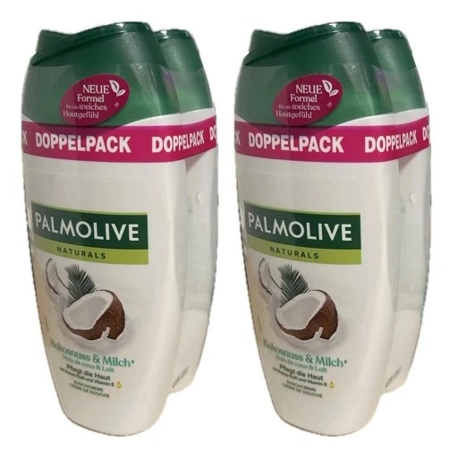 PALMOLIVE DOPPELPACK NATURALS KOKOSNUSS & MILCH DUSCHGEL 250 ML *NEU* - Bild 1 von 1