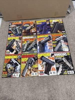Lot of 12 Handguns  Magazines Firearms Full Year 1992 Good Or Better