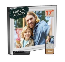 HUGE PixStar 17  Digital Photo Frame - Unlimited Cloud Stirage 224.99