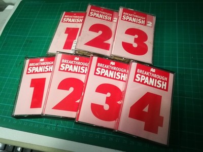 Breakthrough Spanish 1 & 2 Cassettes Plus MP3 Backup DVD-ROM.