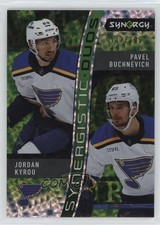2023 Synergy Synergistic Duos Star-Star Green Jordan Kyrou Pavel Buchnevich z6b