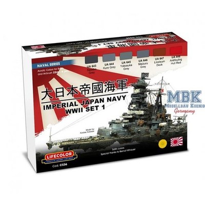 LIFECOLOR LC-CS36 Imperial Japan Navy WWII - Set 1