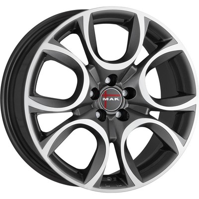 Alufelgen FIAT Linea 15'' - MAK TORINO GUN METALLIC MIRROR