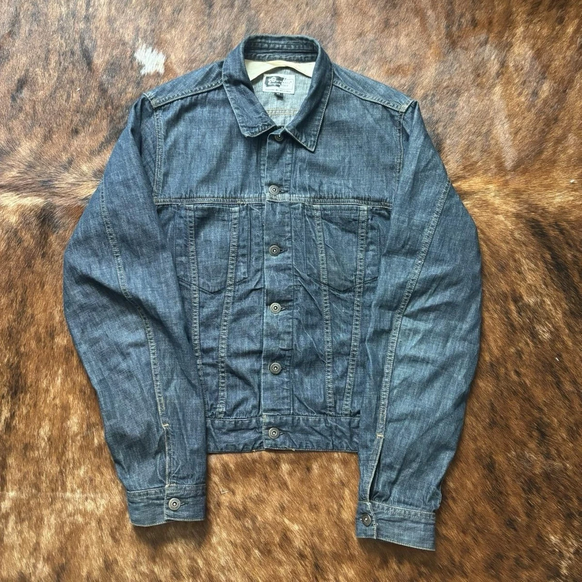 Engineered Garments Denim Regular Size Coats, Jackets & Vests for