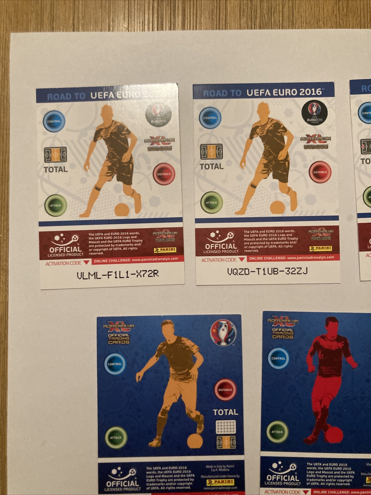 2016 Panini AdrenalynXL Road To Euro 2016 - Spain 🇪🇸 Team X5 cards - Picture 4 of 5