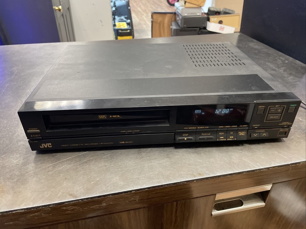 JVC HR-D470U 4 Head VCR Fully Tested Working Perfect PICTURE 