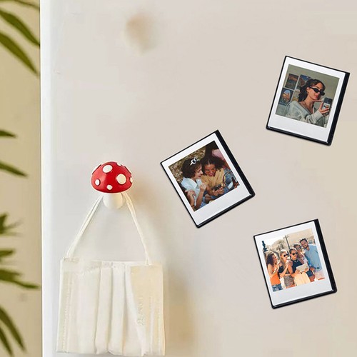 5pcs Magnetic Photo Frames Refrigerator Reusable Picture Pockets Frames for SQ - Picture 8 of 21
