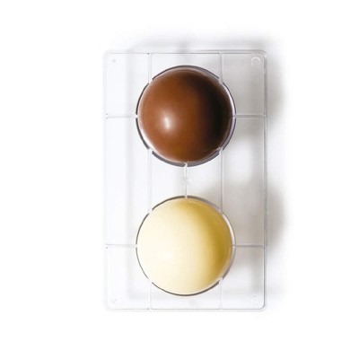 Decora 0050086 Moule pour Chocolat HéMISPHèRE Ø 100-275X15X22MM Autre 100/275...