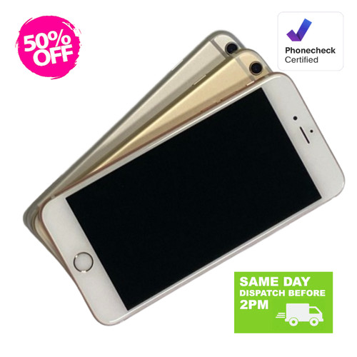 Apple iPhone 6s Plus 16GB 64GB Unlocked Verizon Silver Gold a1634 a1687 CDMA