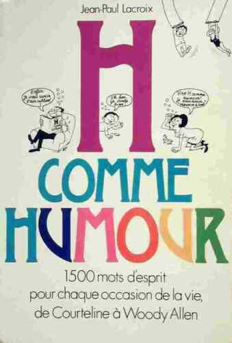 3914010 - H comme humour - Jean-Paul Lacroix - Picture 1 of 1