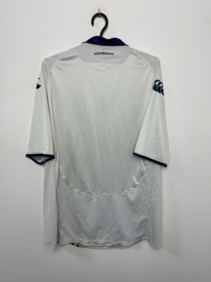 PORTSMOUTH 2009/2010 AWAY FOOTBALL SHIRT CANTERBURY JERSEY SIZE XL