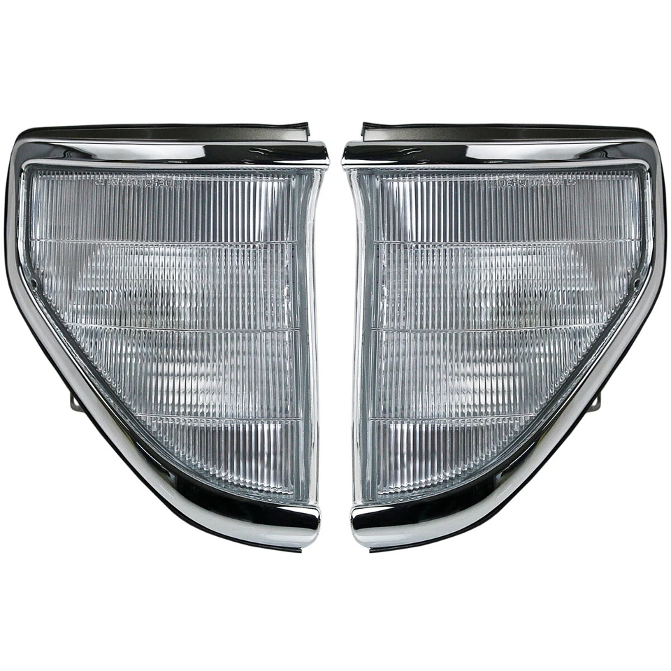 1 Pair Corner Light Lamp For Toyota Landcruiser Bundera 70 78 Series 90-96 KZJ78 - Image 2 of 4