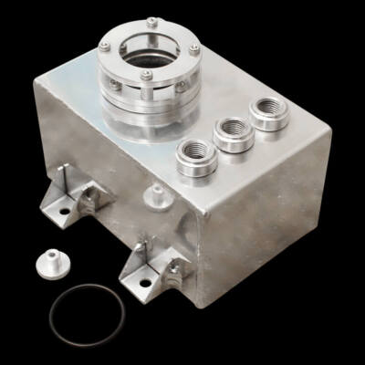 1 Liter Schwalltopf/Tank passend für Walbro GS341 oder GS342 Typ Kraftstoffpumpe, poliert...