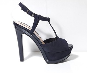 open toe blu scuro
