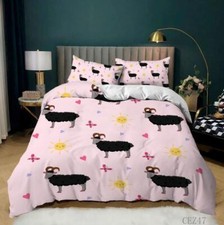 Bettbezug Shaun Set Kissenbezug das Schaf Bettwäsche 135x200|200x200|220x240