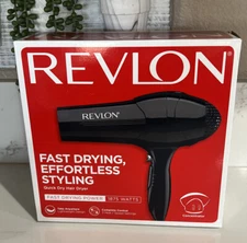 Revlon RV408 Quick Dry Hair Dryer - 3 Heat/Speed Settings