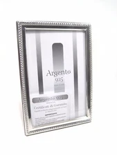 Cornici argento 925 massiccio,foto da 6x9 a 18x24 . Classiche, Real Solid Silver