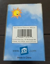 Brand New X10 Mini Motion Detector MS12A