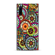 Skins Decal Wrap for Samsung Galaxy Note 10 Ethnic Circles Pattern