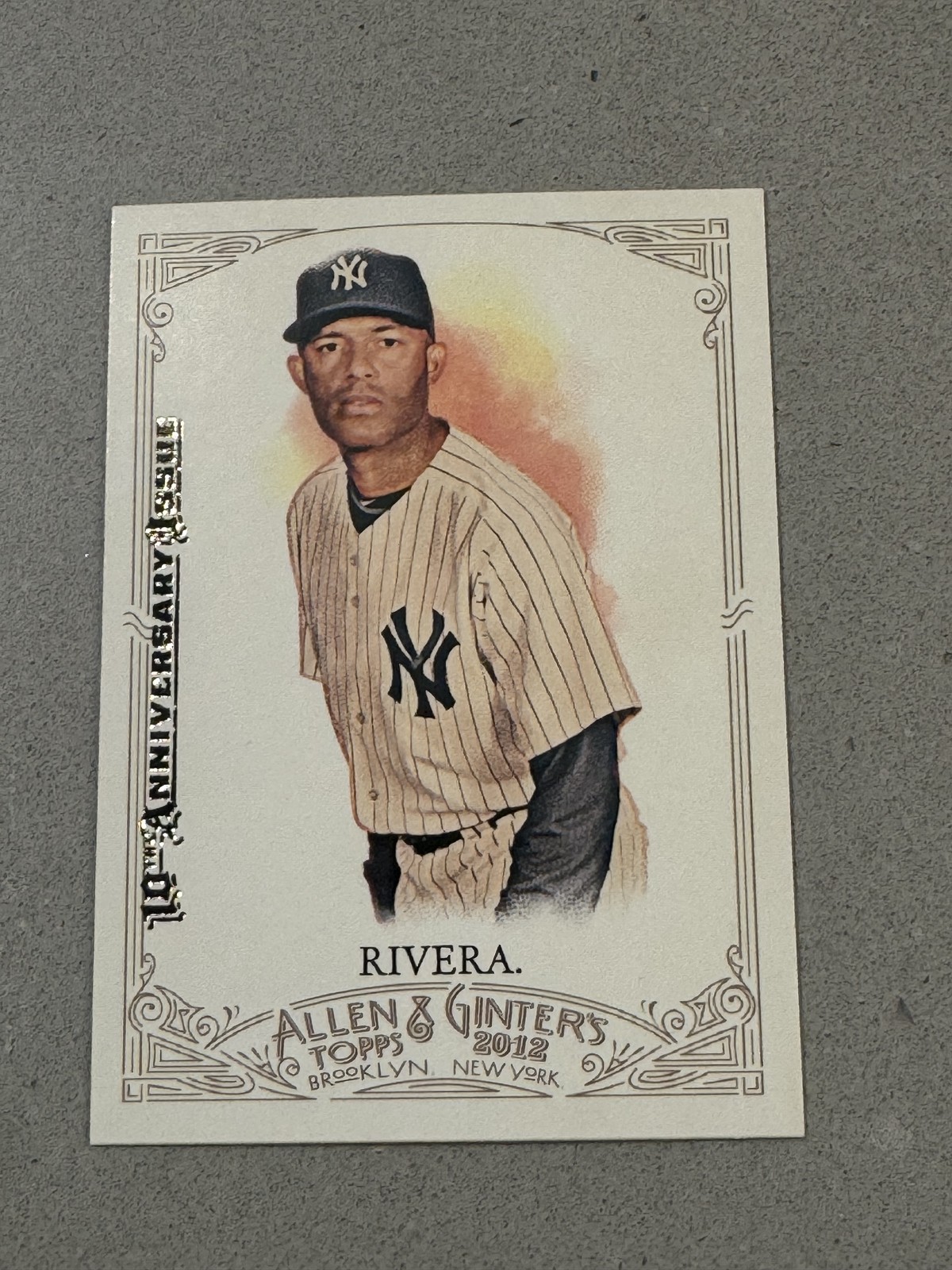 2015 Topps Allen & Ginter's Mariano Rivera #120 10th Anniversary