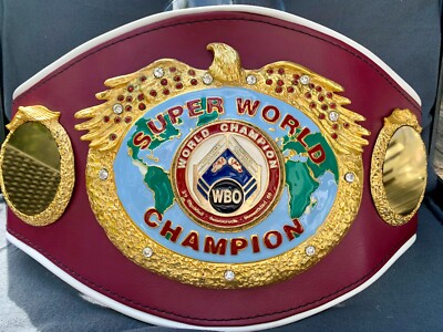 Authentic WBO Super World Champion Belt, very RARE, Boxing Belt, WBA,WBC,IBF,IBO