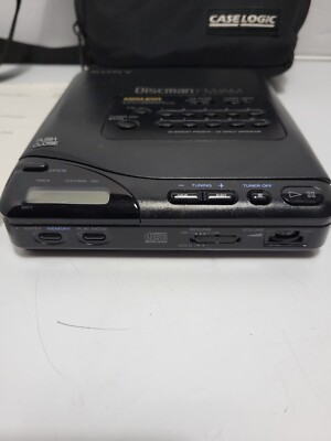 Vintage Sony Discman D-T66 AM/FM CD Player with MEGA BASS, Parts
