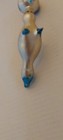 Antique Christmas Ornament De Carlini  Mercury glass Seal Balancing Ball 6" Vntg — photo 3