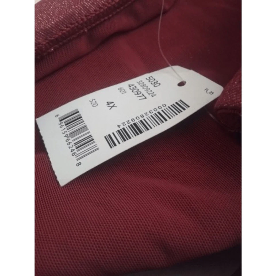 Nuevo con etiquetas Traje de baño de una pieza Addition Elle para mujer talla 4X frambuesa chispeante Foto 3 de 4