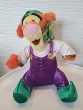 Disney Store Exclusive Christmas TIGGER ELF 13" Plush NWT Winnie the Pooh