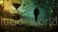 Digital Image Picture Wallpaper Background Desktop AI Art Hourglass Time Travel