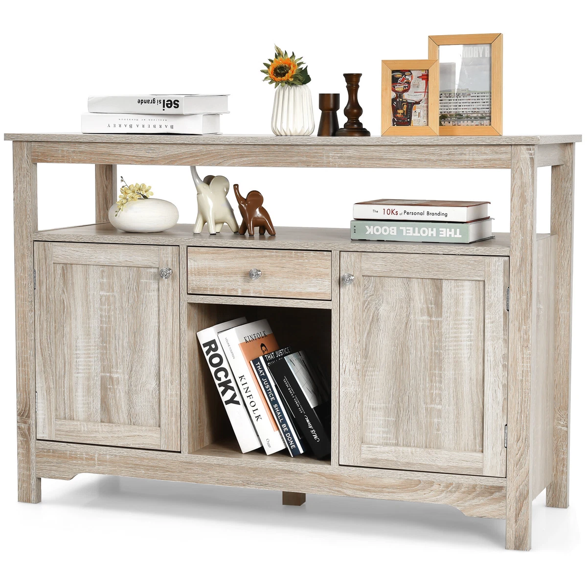 Buffet Server Sideboard Wine Cabinet Console Table Dining Concise