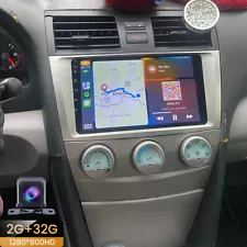 For Toyota Camry 2007-2011 Apple Carplay Screen FM Radio Stereo GPS Camera JBL
