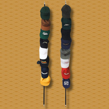 Baseball Cap Hat Rack Wall Door Hanger Holder Storage Organizer 16 Hooks