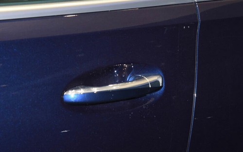 For Benz GLE GLS 2020-2022 Real Carbon Fiber Outside Door Bowl Cup Cover Trim 8X - Picture 7 of 8